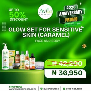 GLOW SET FOR SENSITIVE SKIN (CARAMEL)