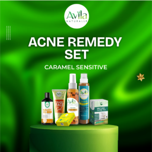 ACNE REMEDY SET caramel sensitive