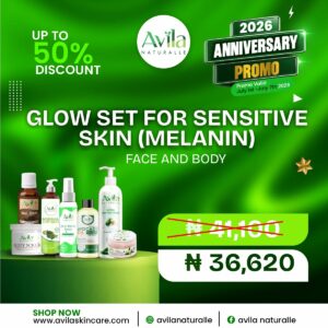 GLOW SET FOR SENSITIVE SKIN (MELANIN)