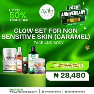 GLOW SET FOR NON-SENSITIVE SKIN (CARAMEL)