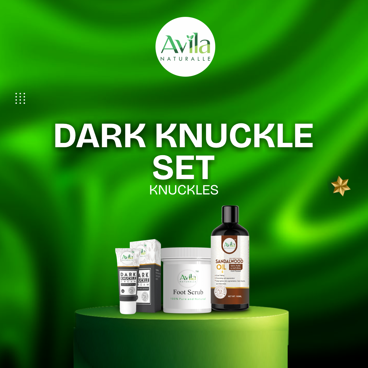 DARK KNUCKLE SET knuckles
