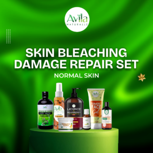 SKIN BLEACHING DAMAGE REPAIR SET normal skin