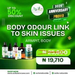 BODY ODOUR LINK TO SKIN ISSUES