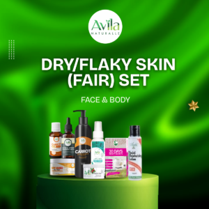 DRY/FLAKY SKIN (FAIR ) SET face & body