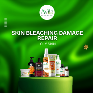 SKIN BLEACHING DAMAGE REPAIR oily skin