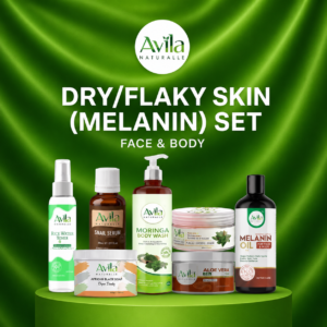 DRY/FLAKY SKIN (MELANIN SET) FACE AND BODY