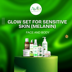 GLOW SET FOR SENSITIVE SKIN (MELANIN)