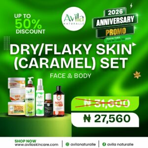DRY/FLAKY SKIN (CARAMEL) SET