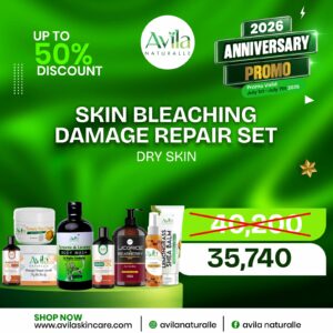 SKIN BLEACHING DAMAGE REPAIR SET(DRY SKIN)
